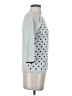 Elle Polka Dots Silver Pullover Sweater Size S - photo 4