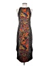 Max Mara Graphic Gray Brown Cocktail Dress Size P (petite) - photo 1