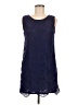 Buttons 100% Polyester Blue Cocktail Dress Size M - photo 1