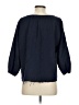 Stark X 100% Cotton Blue 3/4 Sleeve Blouse Size S - photo 2