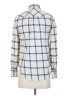 J.Crew 100% Cotton Plaid Blue Long Sleeve Button-Down Shirt Size 00 - photo 2