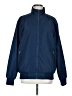 Unbranded 100% Polyester Solid Blue Track Jacket Size M - photo 1