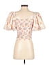 Left Coast by Dolan Orange Short Sleeve Blouse Size XS - photo 2