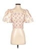 Left Coast by Dolan Orange Short Sleeve Blouse Size XS - photo 1