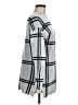 Unbranded 100% Polyester Plaid Silver Pullover Sweater Size M - photo 4