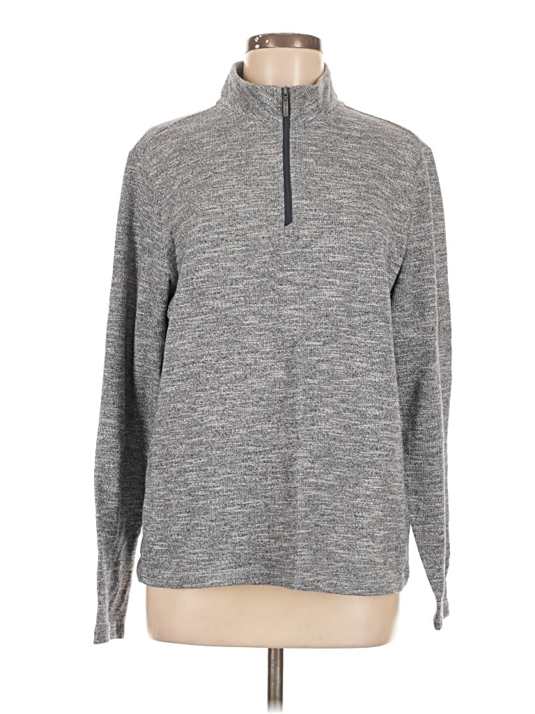 Pre-owned Robert Barakett Pullover Sweater In Gray