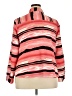 Kim Rogers Stripes Pink Long Sleeve Blouse Size 2X - photo 2