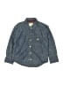 Peek... Chevron-herringbone Blue Long Sleeve Button-Down Shirt Size 4 - photo 1