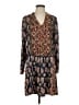 Tiny 100% Rayon Paisley Brown Casual Dress Size XS - photo 1