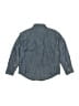 Peek... Chevron-herringbone Blue Long Sleeve Button-Down Shirt Size 4 - photo 2