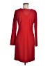 Etcetera Solid Red Casual Dress Size 6 - photo 1