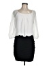 B. Smart 100% Polyester White Cocktail Dress Size 9 - photo 1