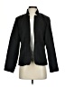 Elleven 100% Polyester Chevron-herringbone Black Blazer Size S - photo 1