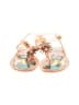 Ivy Kirzhner Tropical Orange Pink Sandals Size 6 - photo 2