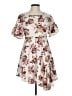 Mia Joy Floral Ivory Cocktail Dress Size 10 - photo 1