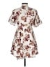 Mia Joy Floral Ivory Cocktail Dress Size 10 - photo 2