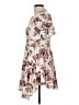 Mia Joy Floral Ivory Cocktail Dress Size 10 - photo 5