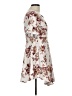 Mia Joy Floral Ivory Cocktail Dress Size 10 - photo 4
