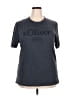 S.Oliver Solid Gray Short Sleeve T-Shirt Size XXL - photo 1
