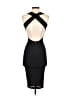 Nookie Black Cocktail Dress Size 6 - photo 2