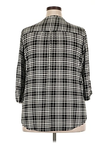 Roz & Ali 3/4 Sleeve Blouse (view 2)