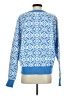 Assorted Brands 100% Acrylic Print Blue Pullover Sweater Size S - photo 2