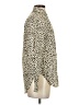 Current/Elliott Animal Print Ivory Long Sleeve Top Size XS (0) - photo 4