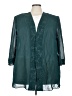 Dana Kay 100% Polyester Teal Kimono Size 24w - photo 1