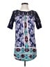 Akemi + Kin Blue Short Sleeve Blouse Size S - photo 1