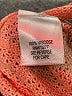 Dana Buchman 100% Viscose Orange Pullover Sweater Size M - photo 8