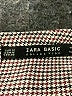 Zara Basic Houndstooth Brown Casual Dress Size M - photo 7