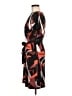 Classiques Entier 100% Polyester Print Black Casual Dress Size 6 - photo 5