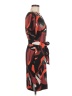 Classiques Entier 100% Polyester Print Black Casual Dress Size 6 - photo 4