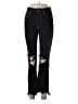 Carmar 100% Cotton Hearts Black Jeans Size 26 waist - photo 1