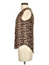 41Hawthorn Animal Print Brown Sleeveless Blouse Size S - photo 5