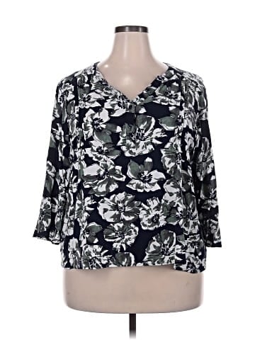 Fun2Fun 3/4 Sleeve Blouse (view 1)