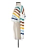 Shein 100% Acrylic Stripes White Pullover Sweater Size 4 - photo 5