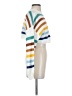 Shein 100% Acrylic Stripes White Pullover Sweater Size 4 - photo 4