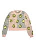 Jolie & Joy 100% Acrylic Print Pink Pullover Sweater Size 14 - photo 1