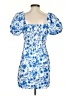 MNG Blue Cocktail Dress Size 4 - photo 2