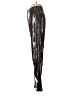 Missguided 100% Polyurethane Metallic Silver Casual Pants Size 4 - photo 5