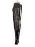 Missguided 100% Polyurethane Metallic Silver Casual Pants Size 4 - photo 4