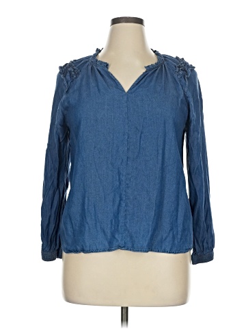 Fever Long Sleeve Blouse (view 1)