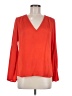 Trina Turk Red Orange Blouse Size 6 - photo 1