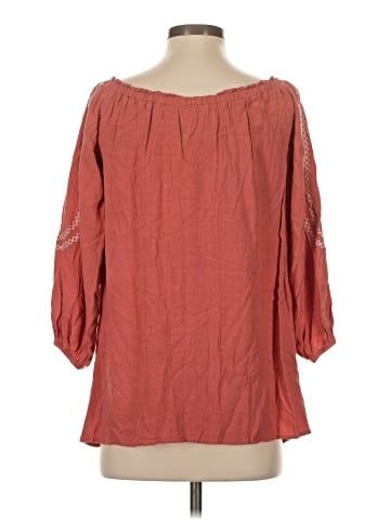 Flying Tomato 3/4 Sleeve Blouse (view 2)
