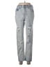 Wild Fable Hearts Blue Jeans Size 2 - photo 1
