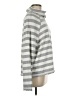 Michael Stars 100% Cotton Stripes Gray Turtleneck Sweater Size Med (1) - photo 4