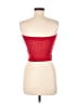 Shein 100% Acrylic Red Tube Top Size M - photo 2
