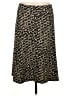 Talbots Animal Print Gold Casual Skirt Size M - photo 1