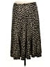 Talbots Animal Print Gold Casual Skirt Size M - photo 2